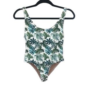 FREE BELLA Cheeky Palm One Piece Low Back Swim